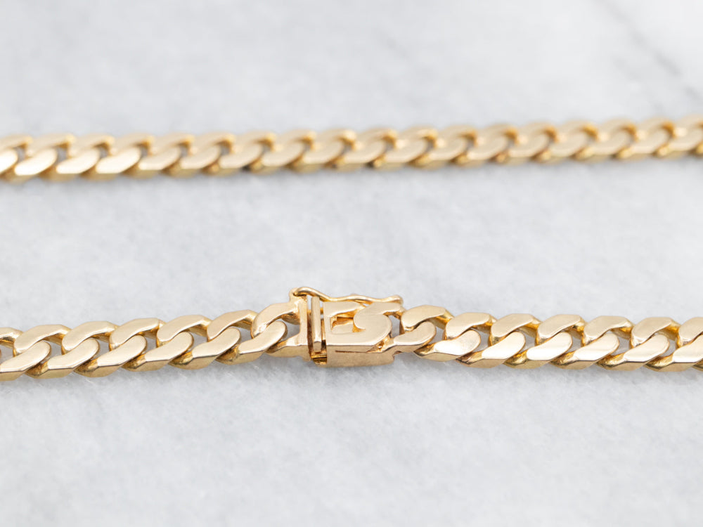 18k Franco Chain — 3 mm